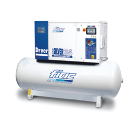 COMPRESORES DE TORNILLO CON SECADOR Y TANQUE - 6001