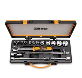 BE009200933 - JGO DE RACHA 17 PIEZAS 1/2" 920A/C12X /PC