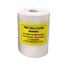 ROLLO DE 300 TRAPOS TNT BLANCO PARA LIMPIEZA - SP785055